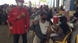 Gerai Vaksinasi Binda Kepri Dipadati Masyarakat di Batam