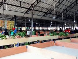 Hari Pertama Pasar Puan Ramah Tanjungpinang Operasi, Pedagang Sayur: Cuma Laku Rp8.000