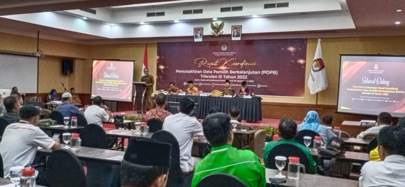 KPU Bintan Catat PDPB 2022 Sebanyak 110.613 Pemilih