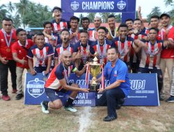 Turnamen Sepakbola Desa Kote Sukses, Muhammad Rudi Titip Salam