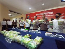 Polda Kepri Gagalkan Pengiriman 26,6 Kg Sabu ke Riau