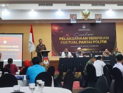 KPU Kepri Sosialisasikan Syarat Verifikasi Faktual Parpol