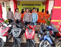 Komplotan Pemasok Motor Curian ke Pulau Diringkus Polisi