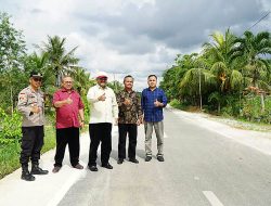 Bupati Karimun Resmikan Ruas Jalan Baru di Pulau Kundur