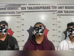 Tim Jatanras Polresta Tanjungpinang Sikat 3 Pencuri Warung Viral di Medsos
