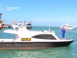 Antisipasi Angin Barat Daya, Satuan Polairud Polresta Tanjungpinang Imbau Pelaku Pelayaran Hati-Hati