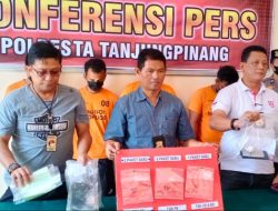Satresnarkoba Polresta Tanjungpinang Bekuk 4 Terduga Pengedar Sabu