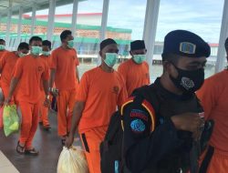 Belasan Napi Rutan Karimun Dipindahkan ke Lapas Tanjungpinang