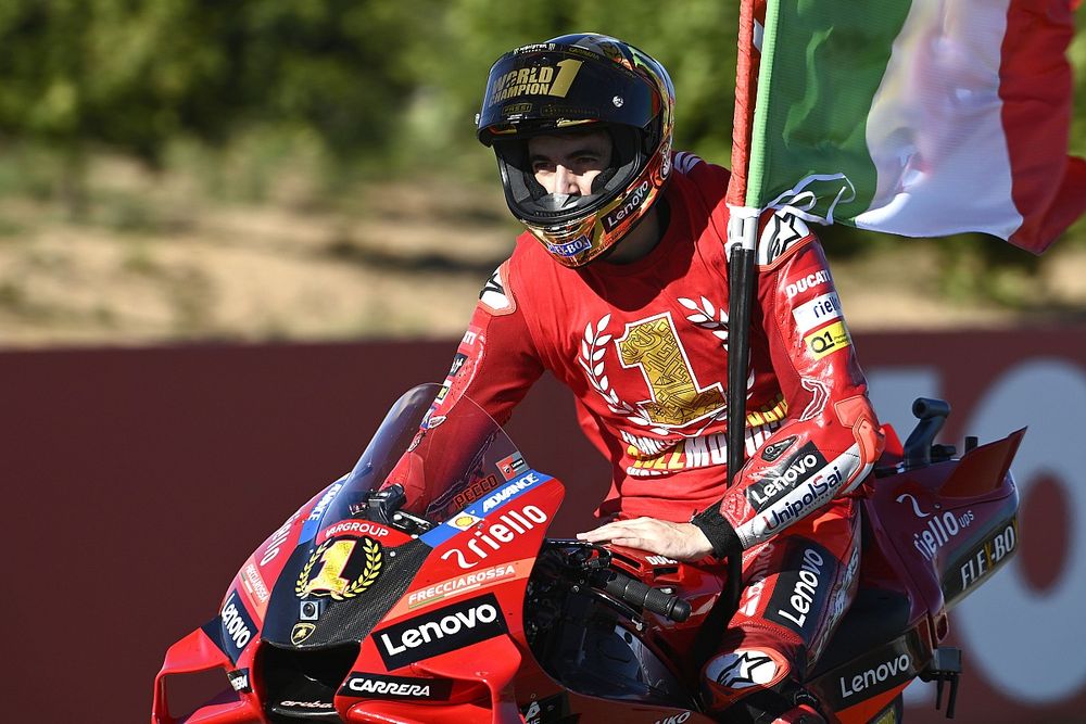 Francesco Bagnaia juara dunia MotoGP 2022. (Foto: MotoSport.com)