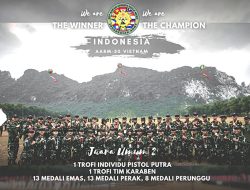TNI AD Juara Dua Lomba Tembak Internasional AARM 2022 di Vietnam