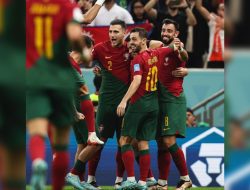 Portugal Pesta Gol Atas Swiss, Ronaldo Hanya Main 17 Menit