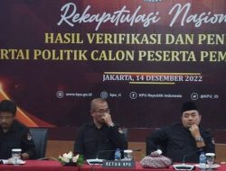 KPU RI Umumkan Parpol Pemilu 2024, Berikut Partai Non Parlemen