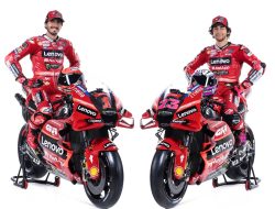 Skuad Ducati Lenovo MotoGP 2023 Masih Dominan Merah Tua
