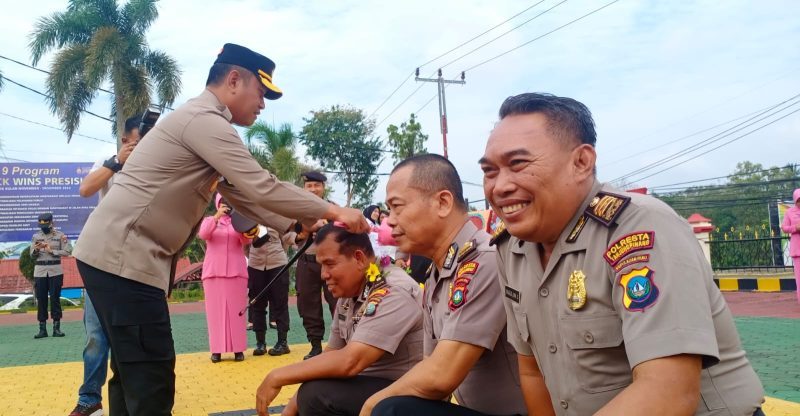 Personel Polresta Tanjungpinang Naik Pangkat