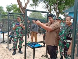 Bupati Bintan Resmikan Lapangan Tembak TNI AU Marda Sarjono
