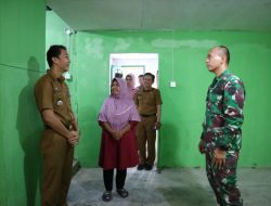 Kodim 0317/TBK Serahkan Kunci Rumah Program RTLH TNI AD
