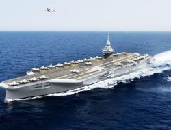 Prancis Bakal Bangun Kapal Induk Usai Umumkan Peningkatan Anggaran Pertahanan