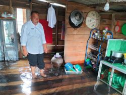 Puluhan Rumah Warga Bintan Terendam Banjir Rob Setengah Meter