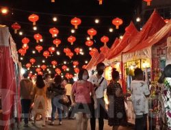 Besok, Ada Pesta Kembang Api di Pasar Imlek China Town Batam
