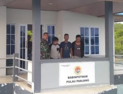 Prajurit TNI AL Ringkus 3 Pencuri Mesin Kapal Tempel di Pulau Panjang Batam