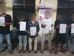 Polisi Amankan 7 Remaja Sedang Asyik Tenggak Mikol di Bintan