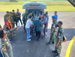 Lanud RSA Bantu Evakuasi Personel TNI AD untuk Berobat Lewat Jalur Udara
