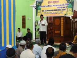 Gubernur Kepri Ikuti Doa Bersih-Bersih Desa dan Peringati Isra Mikraj di Natuna