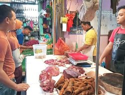 Puasa Pertama Harga Daging Sapi di Tanjungpinang Naik Jadi Rp180 Ribu per Kg