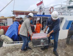 PLN Berikan Bantuan dan Recovery Pasokan Listrik di Pulau Serasan
