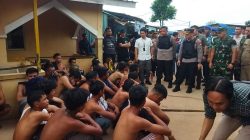 Tim gabungan amankan 47 orang di Kampung Aceh