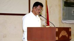 Wali Kota Batam Muhammad Rudi menyampaikan LKPj Wali Kota Batam Tahun 2022 pada sidang Paripurna di Gedung DPRD Batam.