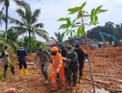Update Longsor Serasan, 44 Korban Ditemukan, 10 Orang Masih Dicari