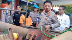 Polresta Tanjungpinang Ringkus Pencuri Alat-Alat Mesin Kurang 24 Jam