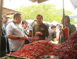 Tim Satgas Pangan Sidak Pasar Tos 3000 Batam, Harga Cabai dan Ikan Naik