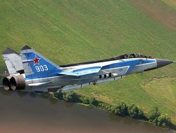 Jet Tempur Pencegat MiG-31 Rusia Jatuh, Dua Pilot Selamat