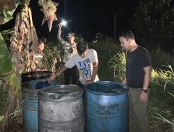 Polisi Tangkap Pelaku Penimbunan Solar Subsidi di Gunung Lengkuas Bintan