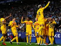 Barcelona Juara Laliga Usai Bungkam Espanyol 4-2
