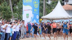 Rudi Lepas Lomba Batam Triathlon 2023