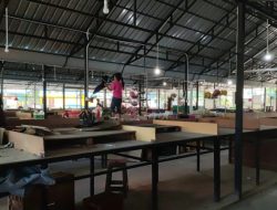 Pedagang Pasar Puan Ramah Bertahan Jualan di Tempat Sepi