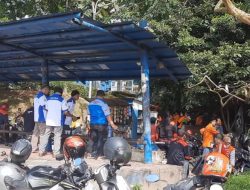 Buruh Batam Mulai Padati Titik Kumpul di Halte Panbil Mall