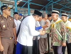 66 JCH Bintan Kloter Dua Embarkasi Batam Masuk Asrama Haji