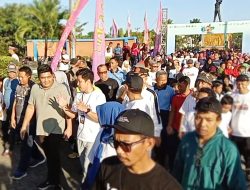Hari Marwah Kepri, Ratusan Masyarakat Jalan Santai Bersama Bupati Bintan