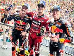 Bagnaia Kembali ke Puncak Klasemen Usai Menang di MotoGP Jerez