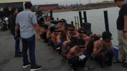 Ditpolairud Polda Kepri Ringkus 13 Pelaku Pencuri Besi Plat di Perairan Janda Berias