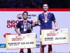 Ginting Runner Up, Viktor Axelsen Juara Indonesia Open 2023