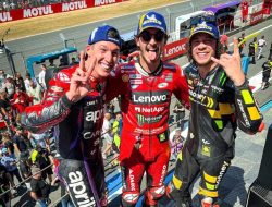 Bagnaia Juara MotoGP Assen, Binder ‘Hadiahi’ Espargaro Podium Tiga