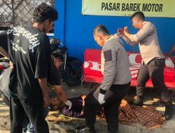 Pria Tak Beridentitas Meninggal di Parkiran Pasar Barek Motor Bintan