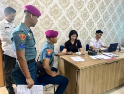 Prajurit Yonmarhanlan IV Batam Donor Darah di Hari Bhakti ke-76 TNI AU