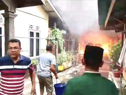 11 Rumah Warga di Tambelan Bintan Hangus Terbakar Gegara Arus Pendek Listrik