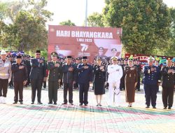 HUT ke-77 Bhayangkara, Polres Karimun Gelar Syukuran dan Beri Penghargaan kepada Masyarakat
